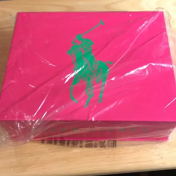 COPY - Pink Ralph Lauren Polo Gift/Storage Box - New - Picture 6 of 6